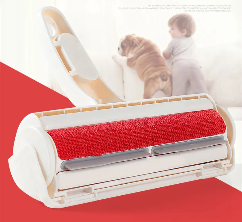 Pet Hair Remover Roller – Instantly Remove Fur from Clothes, Couch & Car (Reusable & No Mess)